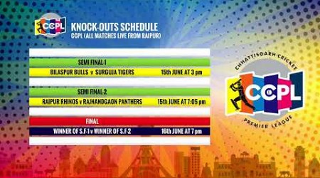 Chhattisgarh Cricket Premier League | Match 15