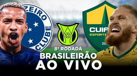 CRUZEIRO x CUIABÁ AO VIVO Campeonato Brasileiro Série A 2024 8ª Rodada | Narração