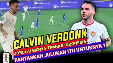 Calvin Verdonk full bek Timnas Indonesia yang dijuluki Jordi Albanya eredivisie
