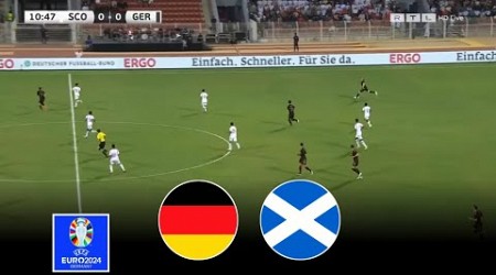 eFootball Pes 21 Gameplay | Germany vs Scotland (5-1) | Uefa Euro Cup 2024 | Full Match Streaming