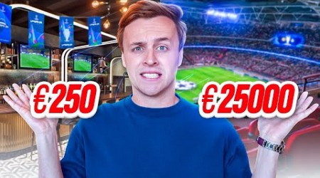 BANKZITTERS €250 vs. €25.000 CHAMPIONS LEAGUE FINALE