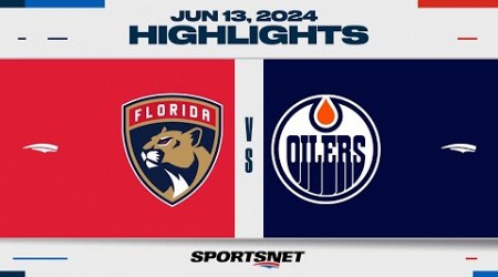 Stanley Cup Final Game 3 Highlights | Panthers vs. Oilers - June 13, 2024