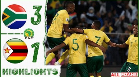 South Africa vs Zimbabwe Goals &amp; Extended Highlights| FIFA World Cup 2026 Qualifiers