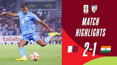 FIFA World Cup qualifiers | Qatar 2-1 India | Full Highlights