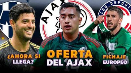 ERICK SÁNCHEZ CERCA DEL AJAX | DELANTERO EUROPEO A TOLUCA | FICHAJE B0MBA ¿CARLOS VELA A RAYADOS?