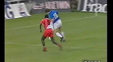 Sampdoria vs Monaco 18 aprile 1990