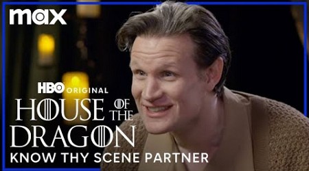 Matt Smith &amp; Fabien Frankel Get Quizzed On How Well They Know Each Other | House of the Dragon | Max