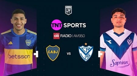 Matchday EN VIVO - Boca vs. Vélez - Fecha 5 Torneo de la Liga 2024