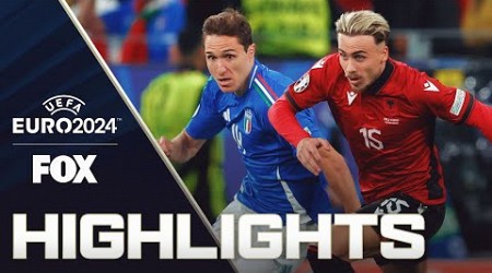 Italy vs. Albania Highlights | UEFA Euro 2024