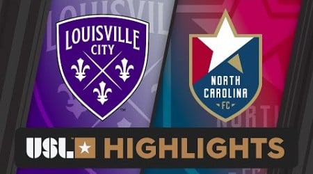 6.8.2024 | Louisville City FC vs. North Carolina FC - Game Highlights