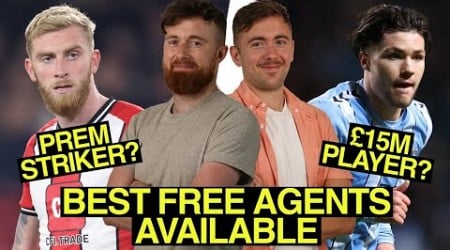 The top 10 free agents in the Championship! - Second Tier: A Championship Podcast