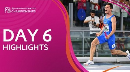 Day Six Highlights | European Athletics Championships | Roma 2024