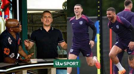 Neville &amp; Wright DISAGREE on England&#39;s Best Formation | ITV Sport