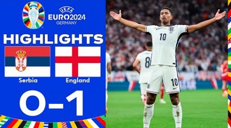 Serbia vs England (0-1) | UEFA Euro Cup 2024 | Match Live Today | Full Match Streaming