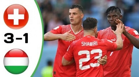 Switzerland Vs Hungary (3-1) || Highlights &amp; All Goals| UEFA EURO 2024