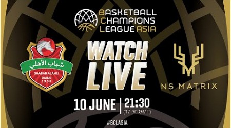 Shabab Al Ahli v NS Matrix Deers | Full Basketball Game | #BCLASIA 2024