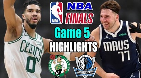 Dallas Mavericks vs Boston Celtics Game 5 Full Highlights (06/16/24) | 2024 NBA Finals | Big Win!!!