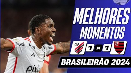 Athletico 1 x 1 Flamengo | Melhores Momentos (COMPLETO) | Brasileirão 2024