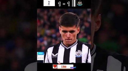 Newcastle vs Tottenham penalties #shorts #foryou #viral