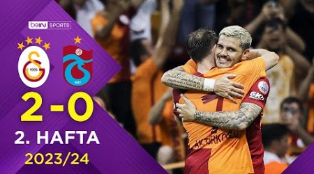 Galatasaray (2-0) Trabzonspor | 2. Hafta - Trendyol Süper Lig 2023/2024