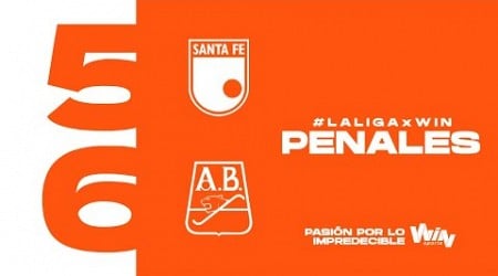 Santa Fe vs. Bucaramanga (penales) | Liga BetPlay Dimayor 2024-1 | Final vuelta