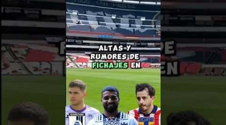 Altas y Rumores de Fichajes de la Liga MX AP24