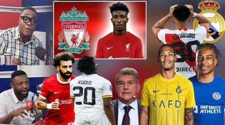 LIVERPOOL READY FOR KUDUS, MADRID TO SIGN..CHELSEA COMPLICATED, BARCELONA REQUEST, VAN DIJK...