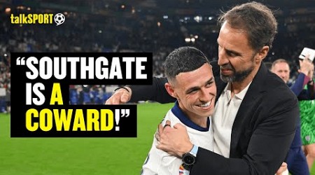 ANGRY England Fan CALLS Gareth Southgate A COWARD For Not Getting The Best From Phil Foden 