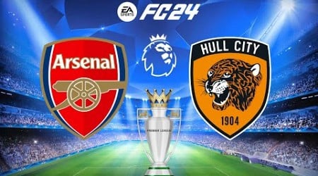 FC 24 | Arsenal vs Hull City - Premier League - PS5™ Gameplay