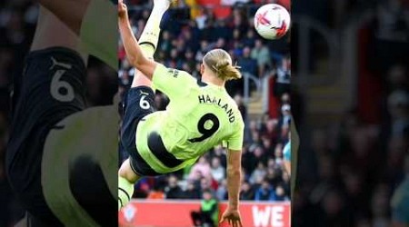 Haaland Overhead Kick vs Southampton #shorts