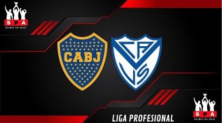 BOCA JUNIORS VS VÉLEZ SARSFIELD EN VIVO ⚽️ ⚽️ ⚽️ 