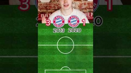 Fc Bayern 2013 vs Fc Bayern 2020 