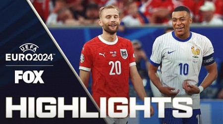 Austria vs. France Highlights | UEFA Euro 2024