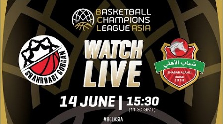 Semi-Finals: Shahrdary Gorgan v Shabab Al Ahli | Full Basketball Game | #BCLASIA 2024