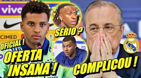 REAL MADRID ESPANTADO !! RODRYGO RECEBE 2 OFERTAS OFICIAIS DE GIGANTES EUROPEUS ! E MAIS ......