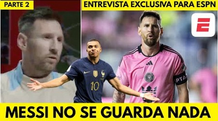 MESSI SE RETIRARÁ en el INTER MIAMI, pero todavía NO QUIERE dejar el FUTBOL. LE RESPONDE A MBAPPÉ