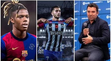 Barcelona news today: Ferran Torres departs for Newcastle and the arrival of Neco Williams✅️