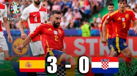 Debut ESPAÑA vs CROACIA 3-0, EUROCOPA 2024 | análisis del Partido