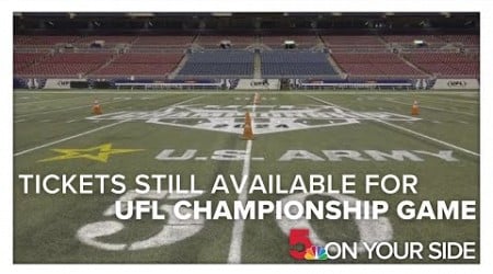 St. Louis hosts UFL Championship game at the Dome