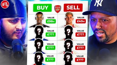 &quot;Give Isak The Number 14 Shirt!&quot; | Top 5 Signings &amp; Crucial Sales for Arsenal&#39;s 2024!