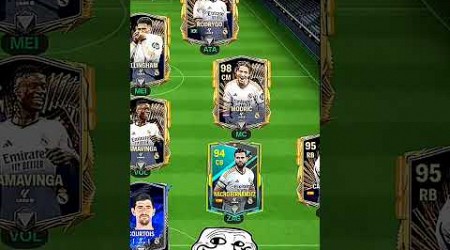 Real Madrid Champions cards☠️ #fifa23 #eafc24 #eafcmobile #fifamobile #fifa #shorts