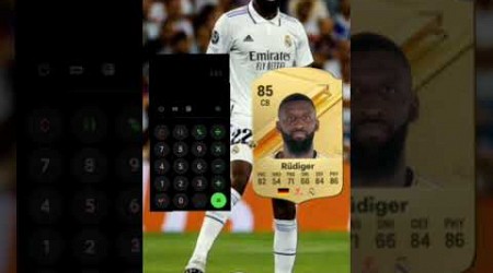 Rudiger FIFA rating 