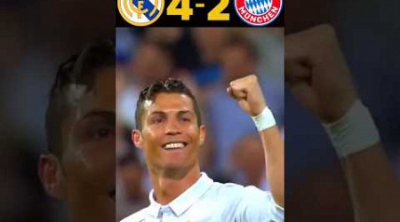 Real Radrid vs Fc Bayern Munich Spacial Match Hat-trick Ronaldo #football #shorts #youtube