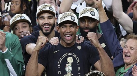 2024 NBA Finals - FULL Trophy Presentation Ceremony - Boston Celtics 