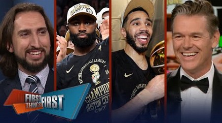 Celtics win 2024 NBA Finals: Brown awarded MVP &amp; Tatum silence doubters? | NBA | FIRST THINGS FIRST