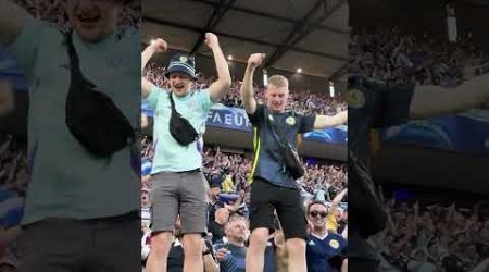 Scotland Fans GO MAD For McTominay Goal 