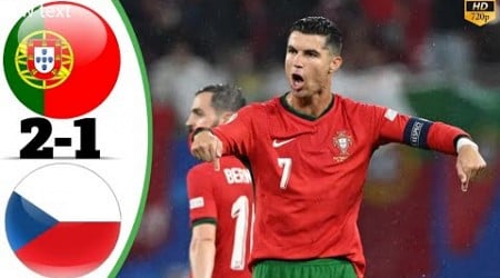 Portugal Vs Czech Republic (2-1) || Highlights &amp; All Goals| Euro 2024|#portugal #czech#euro2024