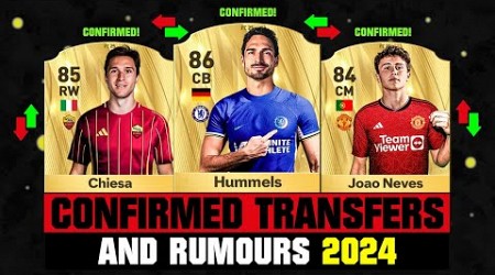 FIFA 25 | NEW CONFIRMED TRANSFERS &amp; RUMOURS! 