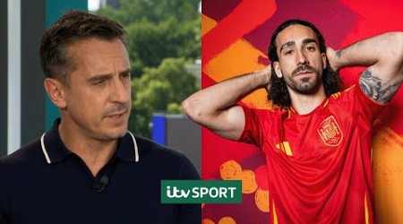 &quot;That price tag ASTOUNDS!&quot; - Gary Neville on Chelsea and Spain&#39;s Marc Cucurella | Euro 2024