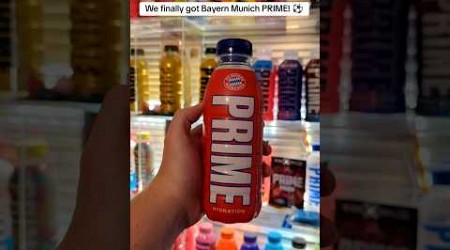 WE GOT BAYERN MUNICH PRIME HYDRATION RARE! #drinkprime #primehydration #ksi #loganpaul #viral